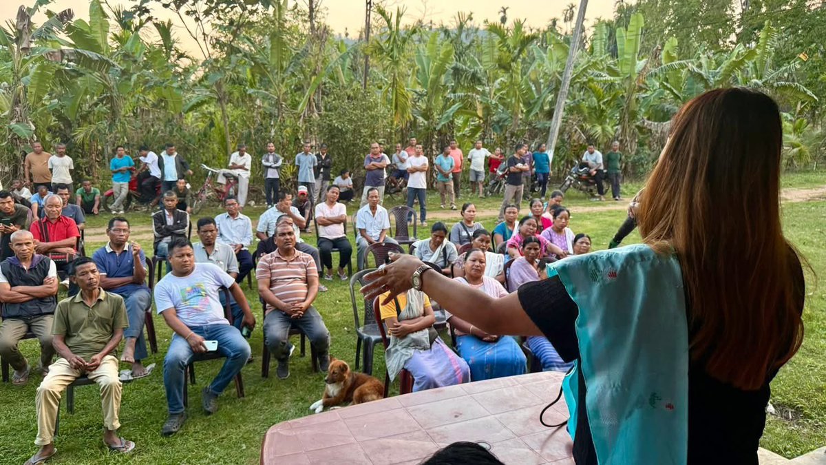 RiyaSangma_bjp's tweet photo. Campaigning at Boko area in support of Raju Mess
Interacted with local people and shared our vision for development, unity, and progress.
Grateful for the warm response and encouragement from everyone.

#Boko #CampaignTrail #PublicConnect #TogetherForDevelopment https://t.co/yzoJeDQAL4