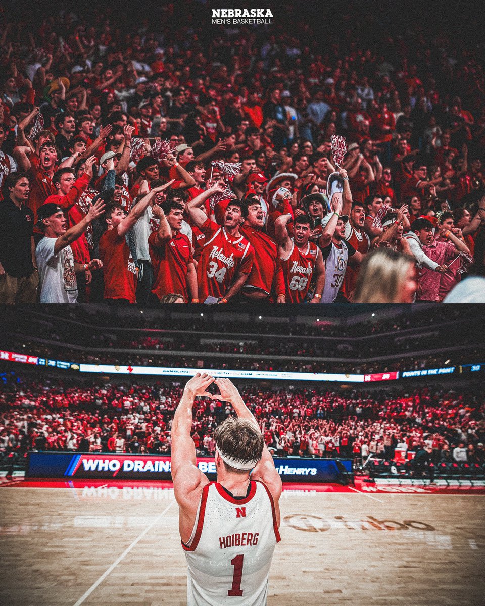 Nebraska Men's Basketball tweet media