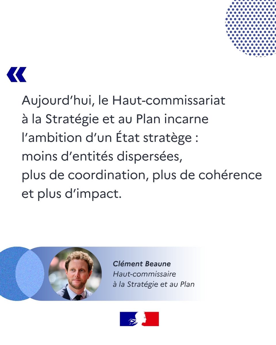 Haut-commissariat à la Stratégie et au Plan tweet media