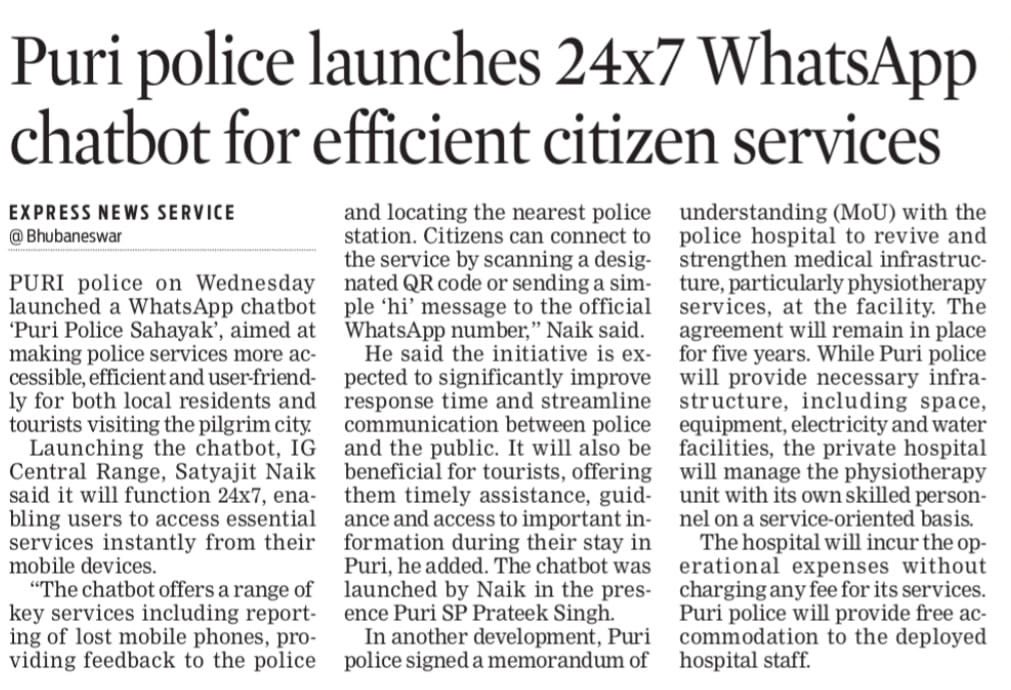 Dr.Satyajit Naik,IPS tweet media