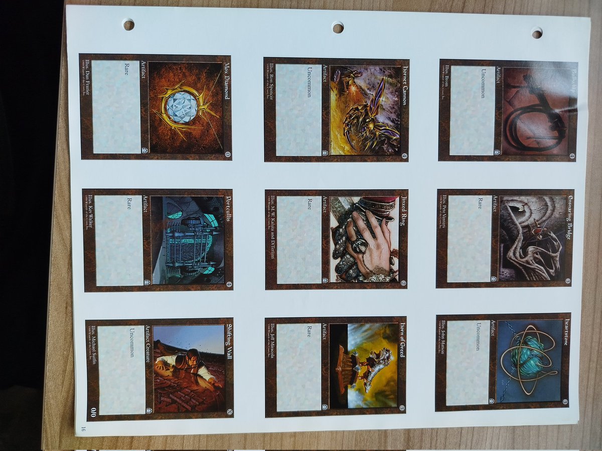 biezcorp's tweet photo. Duda Magiquera:

Me he encontrado esto en mi buhardilla. Collector Card Checklist de Fortaleza (20 pag.)

Impresion original. Cartas con imagenes y rareza pero sin ningun dato mas. No recuerdo ni lo q es ni de donde lo saqué. Alguien tiene alguna información de donde pudo salir? https://t.co/WnKKCGveGV