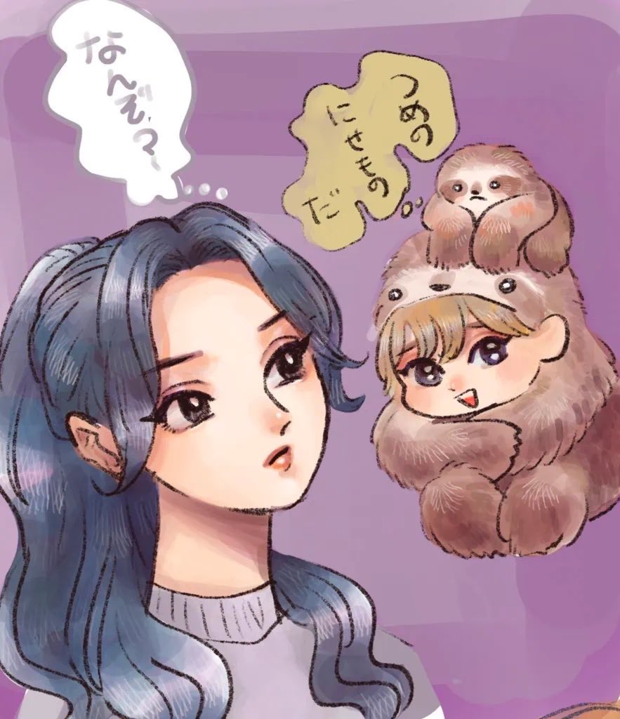 たくさん見てもらえて嬉しい!!
ので、夜くん沙羅ちゃんの絵を再掲❤️ 