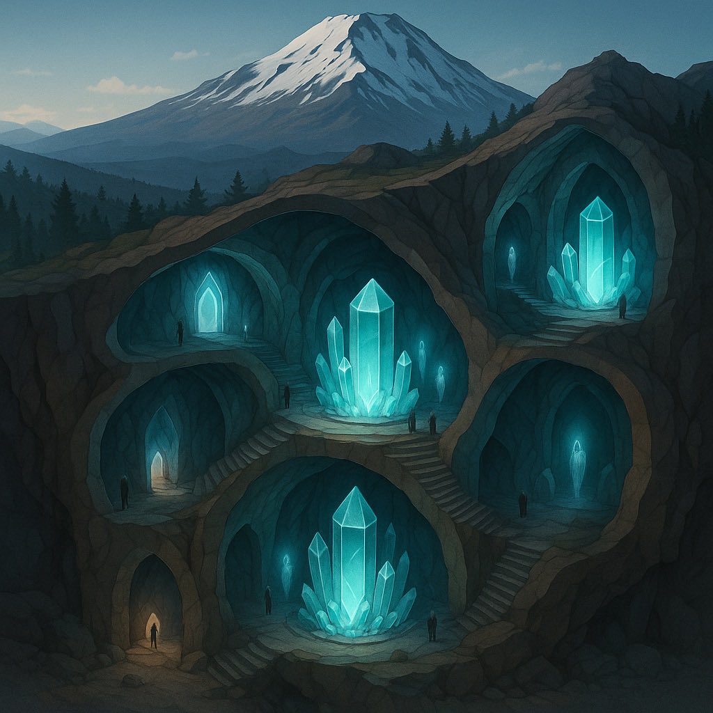 Ever wonder what the inside of Mt. Shasta looks like?

Here’s the closest I could get 

IYKYK