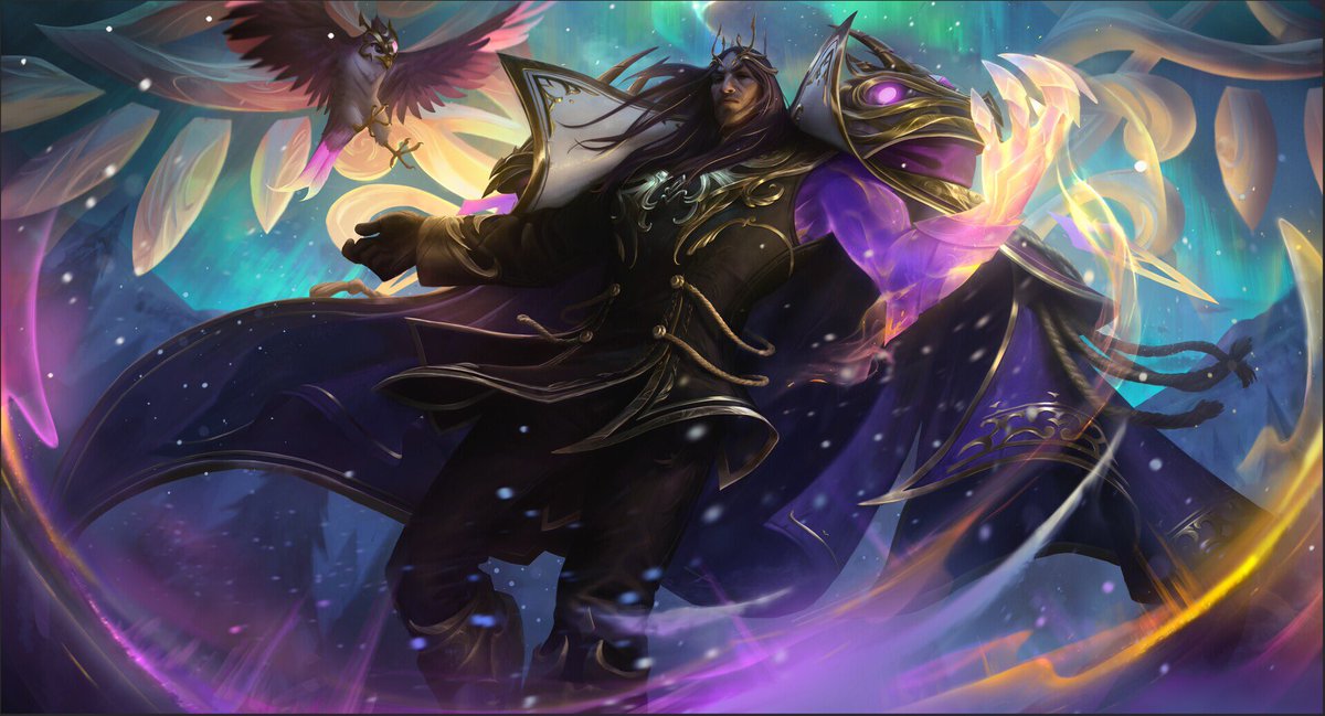 KayleComFuzil's tweet photo. Eu estou desaparecida porque estou sem celular e sem PC nessa semana

De forma preguiçosa eu informo que as skins winterblessed serão as skins de natal do WR dnv esse ano com Zeri, Swain, Sylas e Zyra

É isso, voltarei ao silêncio até arrumar meu celular e voltar pro PC https://t.co/LIkqnJDBCh