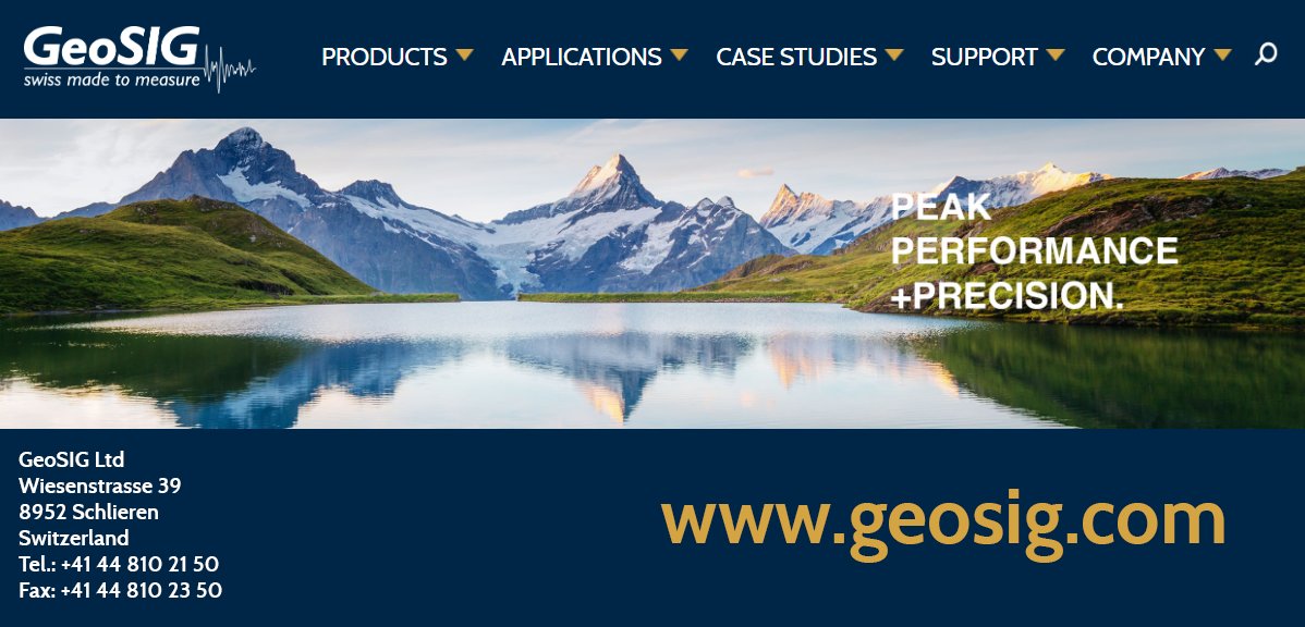GeoSIG Ltd tweet media
