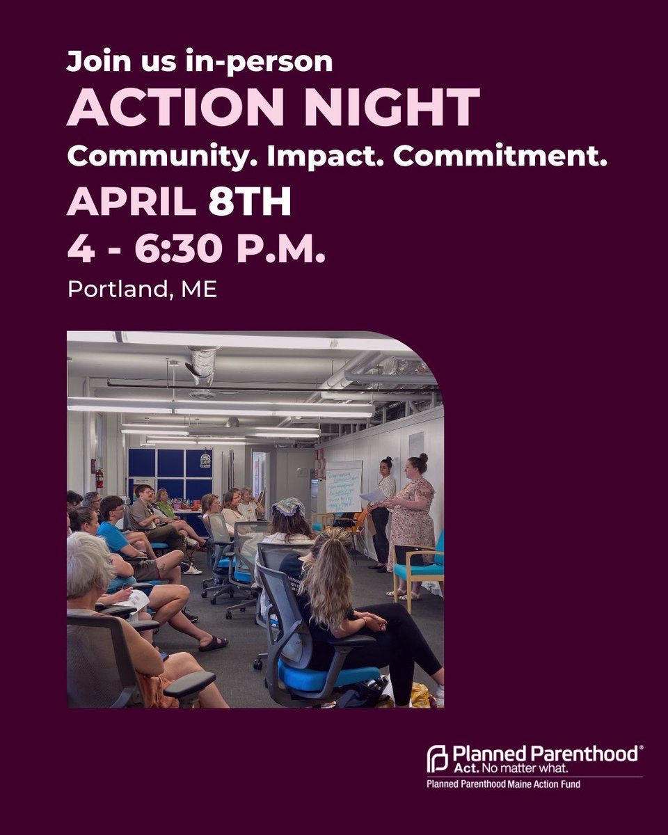 Planned Parenthood Maine Action Fund tweet media