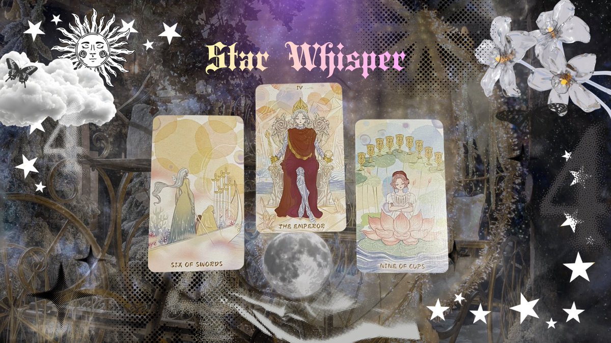 ⭑.ᐟ Star Whisper 🔮 ดาวกระซิบ ♡รับดูดวง♡ tweet media