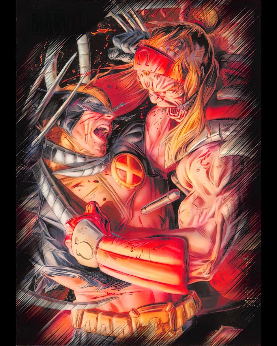 Wolverine vs. Omega Red by Doug Braithwaite!