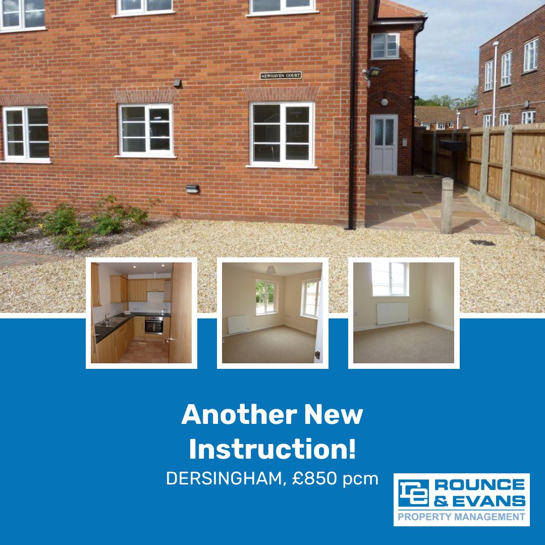 🤩 NEW PROPERTY 🤩
📍DERSINGHAM
🏡 2 Bed Flat £850 pcm
🛀 Bathrooms: 2
📅 Available 30/04/2026

For further info, please visit: psh.pt/6eshvd9

Contact Us! 
📞 01553 401580 
📧 lettings@rounceandevans.co.uk

#rounceandevans...