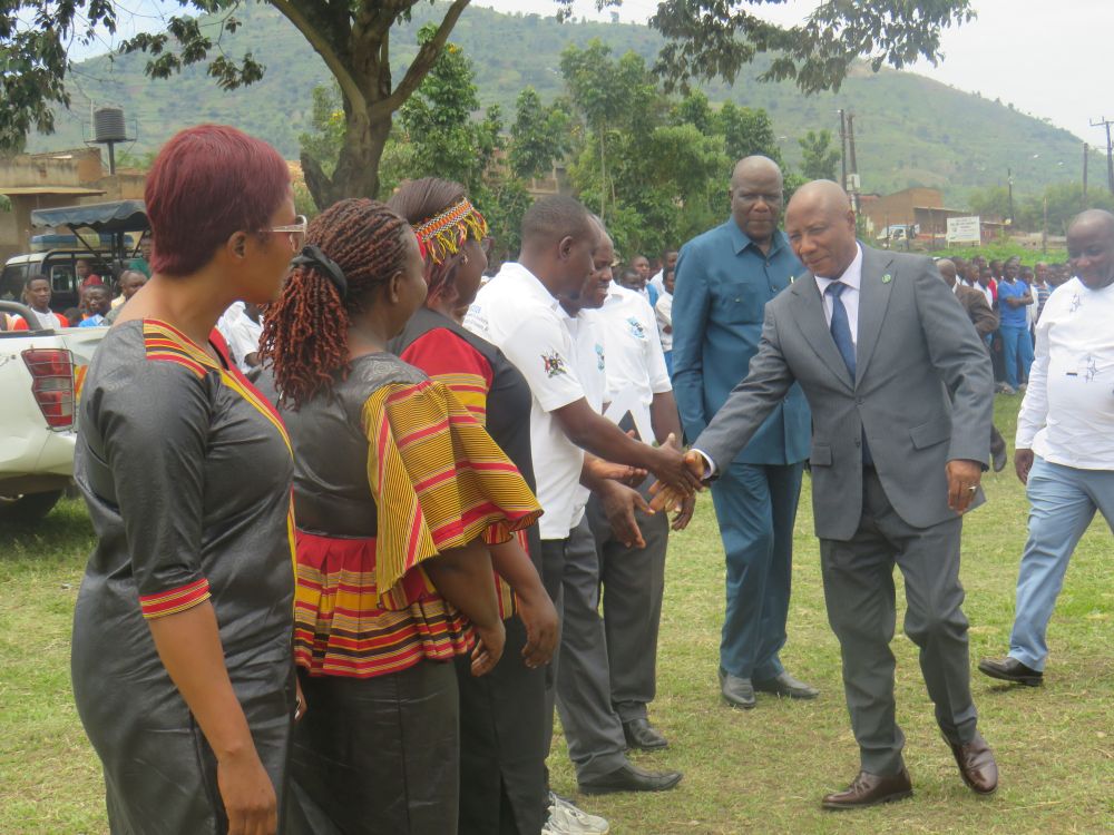 kaseseDLG's tweet photo. “Move from words to action.”

That was the message in Kasese District as leaders rallied for women’s access to justice, education, and economic empowerment during Women’s Day celebrations.

Kabyanga Godfrey Kime urged unity and real results for women.

#WomensDay #Kasese https://t.co/4NWXfTN7eW