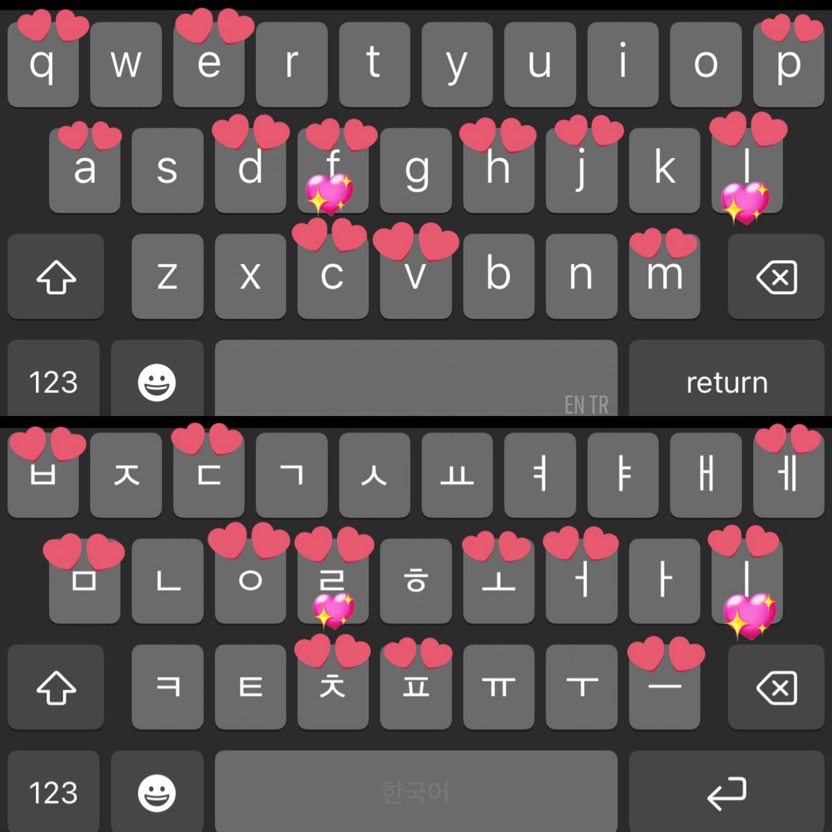 Haechan is so genius, He uses qwerty keyboard to write hangul on