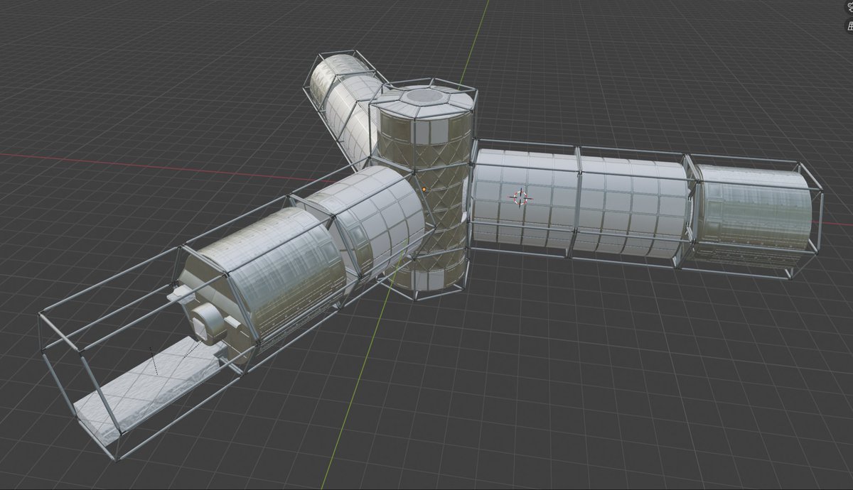 wenchance's tweet image. Hail Mary update:
I’ve gotten somewhat good at making space cans

Continuing detailed work on the hab section of the ship but it’s starting to come together nicely 

Hoping to move onto over segments of the ship in the near future 

#projecthailmary