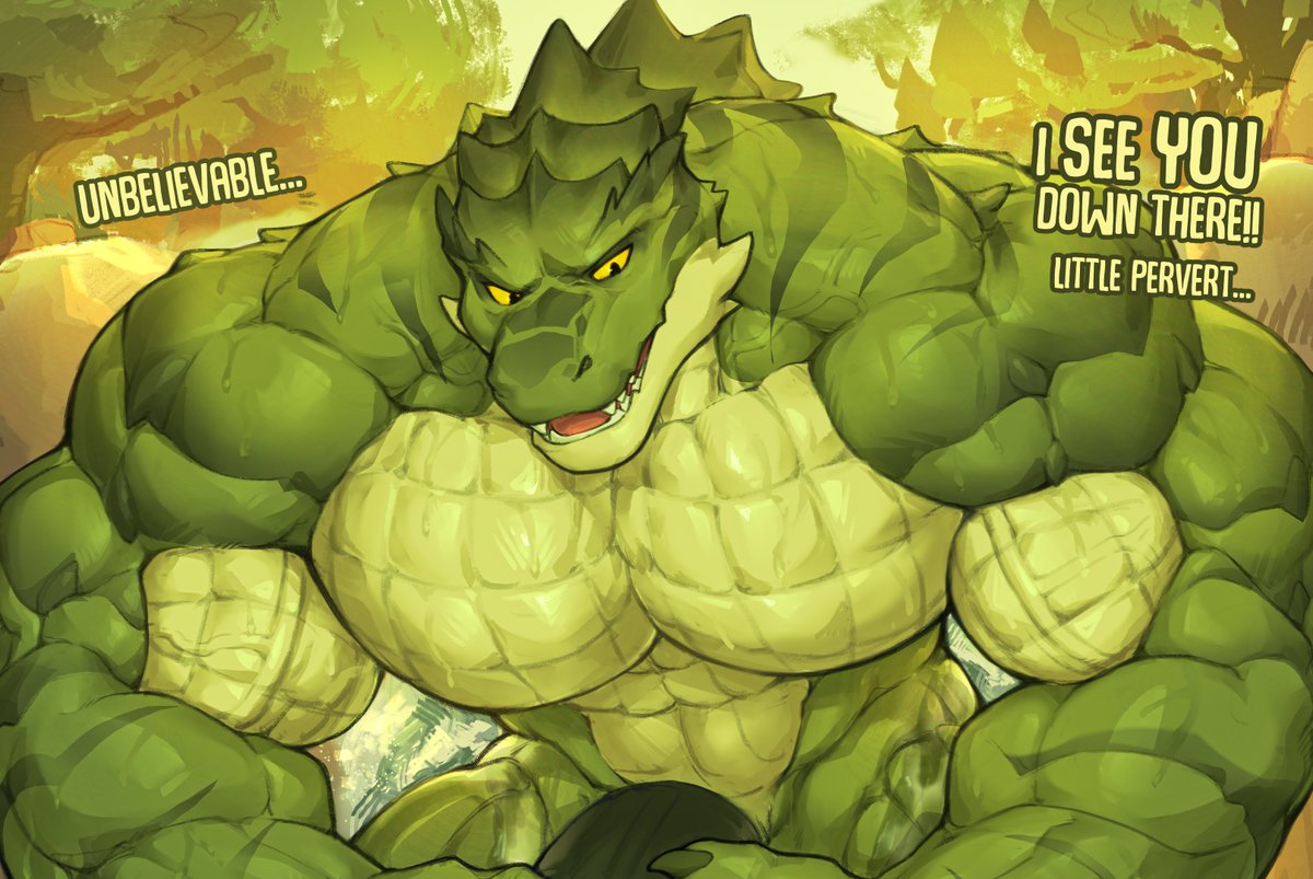mixterart's tweet photo. No privacy for a beast like him (full pic on the p-site) https://t.co/7QPjib7CZ4