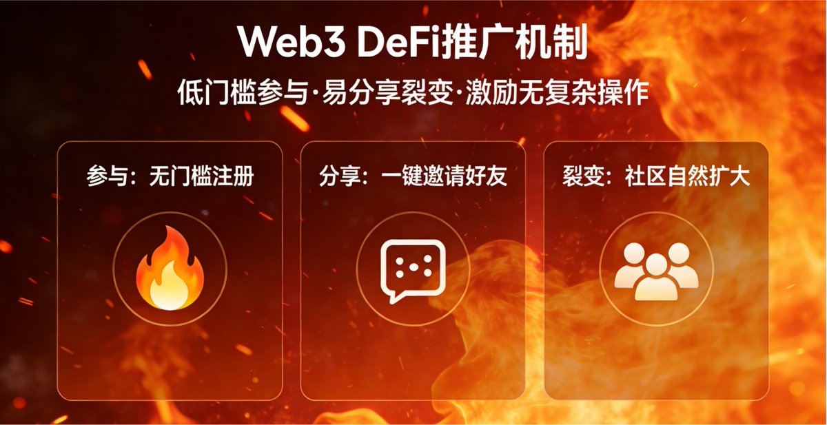 📢 推广机制设计简洁易懂！

🎉低门槛参与，易分享、易裂变
🎉无需复杂操作即可获得激励
🎉让社区规模自然扩大

#BURN #社区增长 #裂变推广 #全民共建