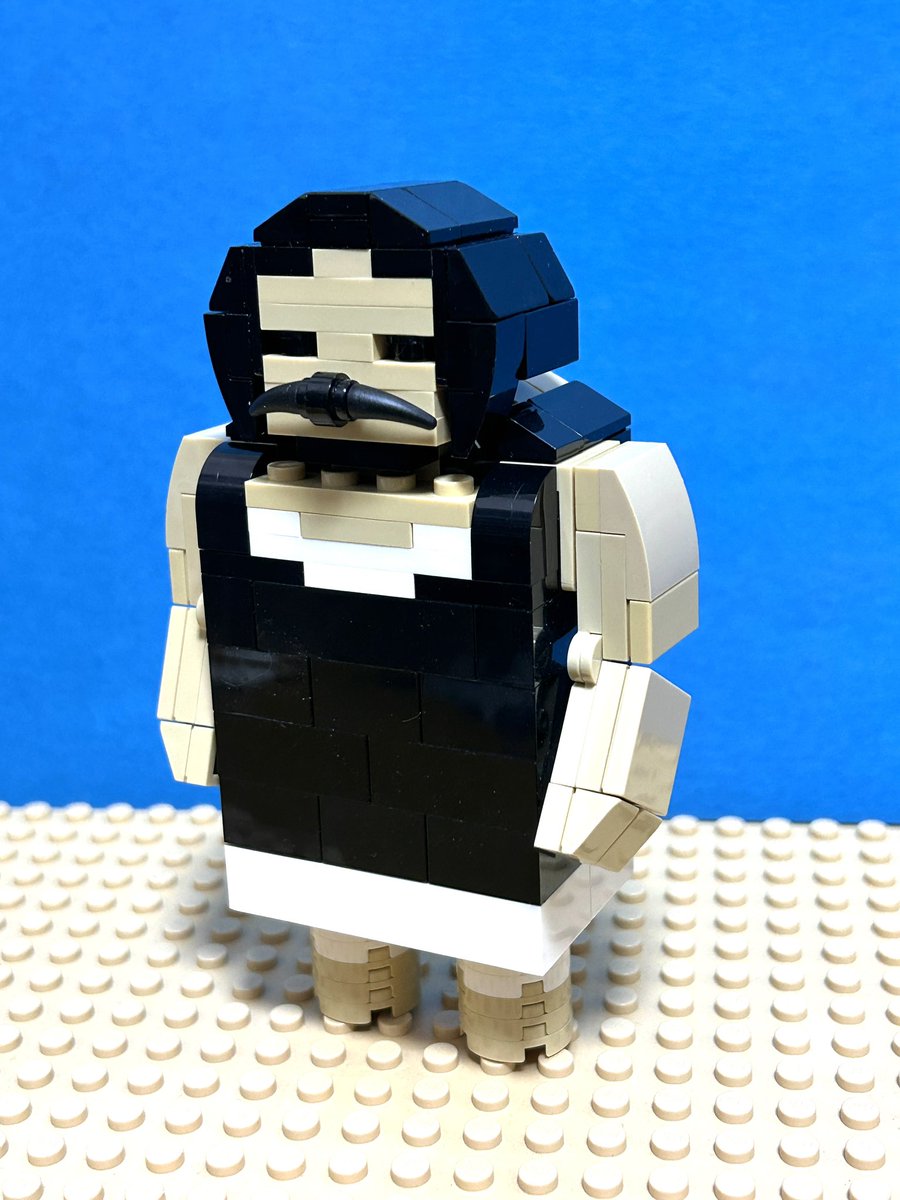 TSY_T's tweet photo. 今日の一発ネタ
＞慣れたら可愛くみえるから！
俺もそう思います。

#LEGO #レゴ #モリシー #昔の盛山 https://t.co/1wOiHMDXsf