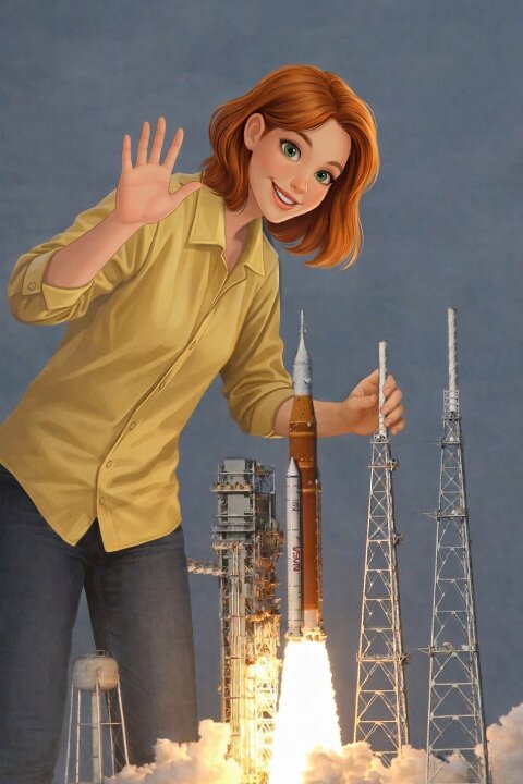 🤡  #humour

Artemis II irréaliste...

La Tannante - C'est bien? Je suis visible de partout sur vos caméras? Position correcte pour la photo? Okay, alors, on y va!