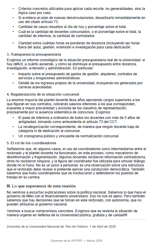 pdsuntref's tweet photo. Masiva reunión docente en la UNTREF. Ayer, los docentes, entregamos una nota a las autoridades y al rector manifestando nuestro rechazo a los recortes de salarios y dedicaciones.

Gracias al movimiento estudiantil por acompañar nuestro reclamo. #untref https://t.co/gg6yTPAZc2