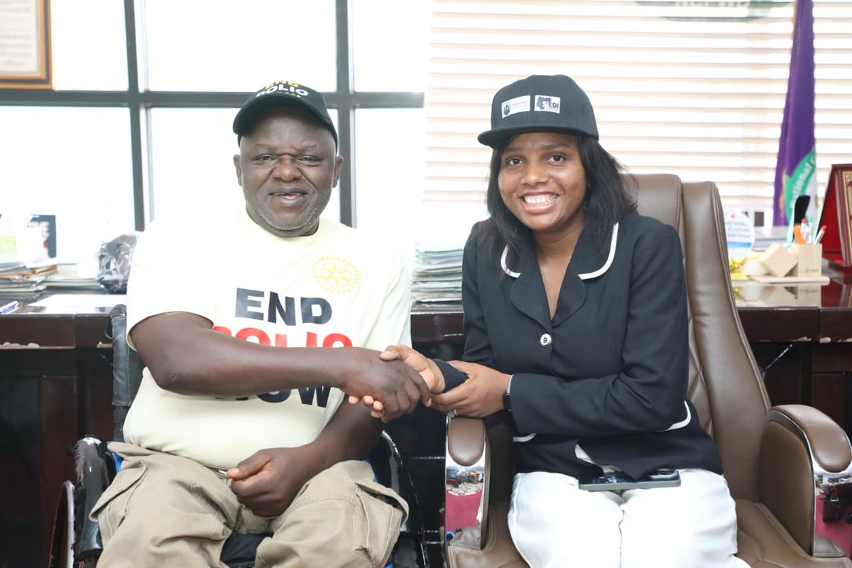 SIED_Initiative's tweet photo. SIEDI Leads Strategic Advocacy Engagement with NCPWD

SIEDI, alongside her partners under the Strengthening Protection and Resilience of Persons with Disabilities and Disability Rights Advocates in Nigeria Project funded by @ProtectionInt paid a visit to @NcpwdOfficial https://t.co/Dyl8OKefg4