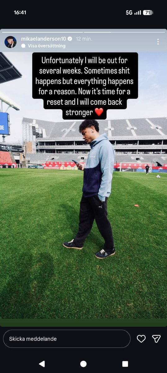 Felix Lundin tweet media