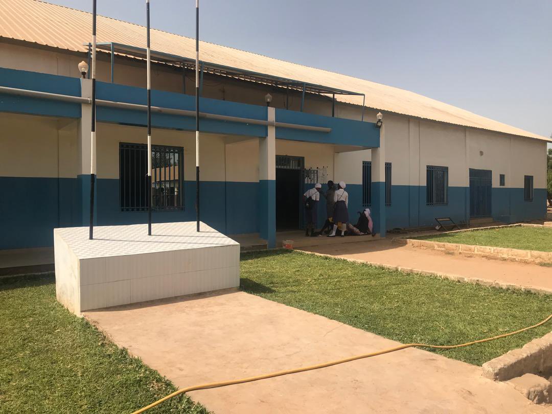 HFI1995's tweet image. HF continues to invest in our Masroor Senior Secondary #School in Old Yundum #Gambia including new toilet blocks, IT and Science Labs, Solar infrastructure and the Assembly Hall