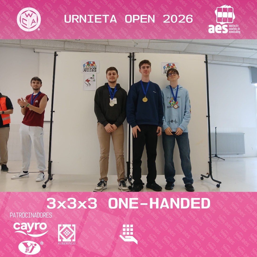 Asociación Española de Speedcubing tweet media