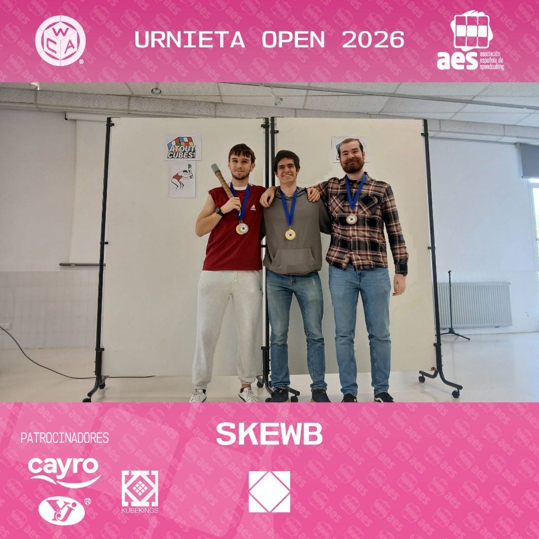 Asociación Española de Speedcubing tweet media