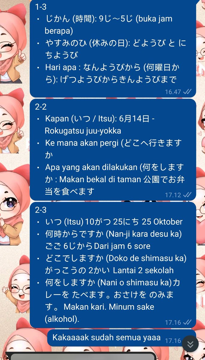 Reine's Journal | joki tugas bahasa jepang, dll tweet media