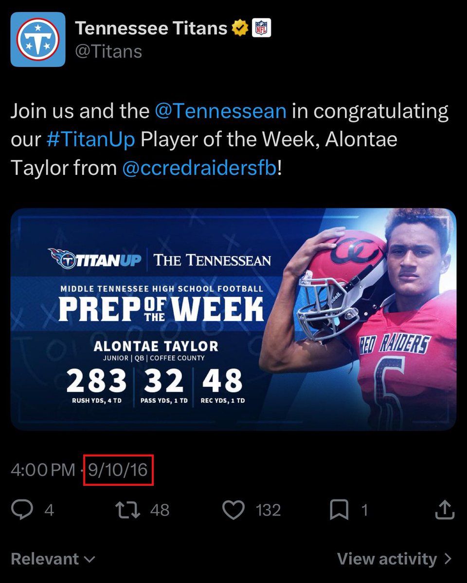 Tennessee Titans tweet media