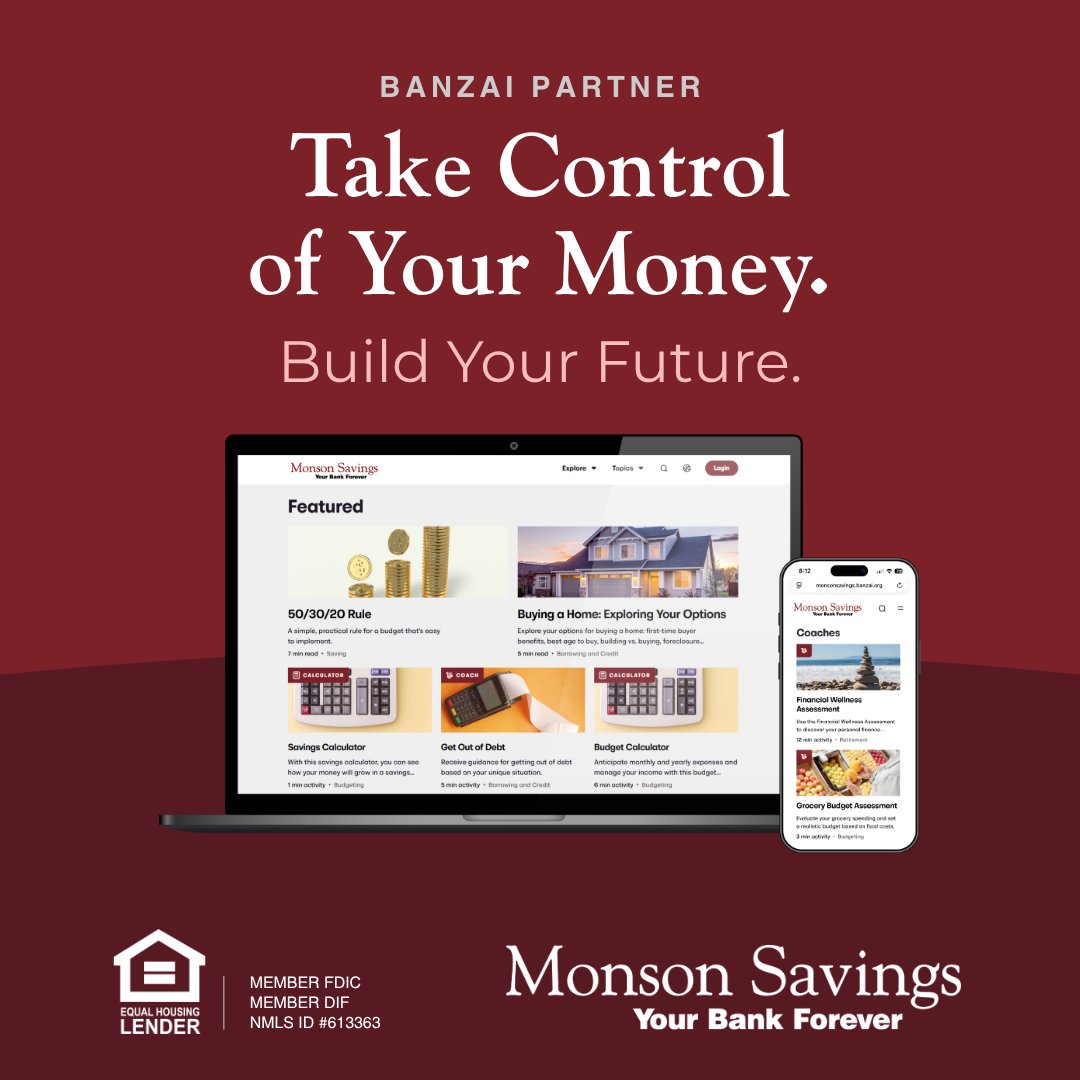 Monson Savings Bank tweet media