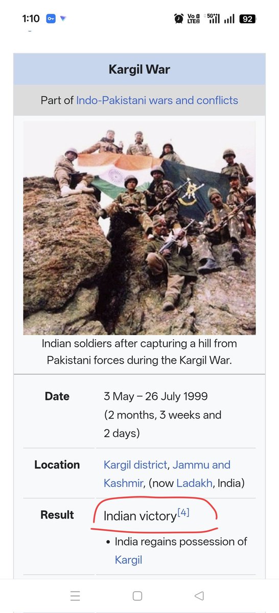 Ansh1789463's tweet photo. @pixel_gb @RakeshShar91989 @Tactical_Tipu Kargil war https://t.co/dQanSd6Pa7