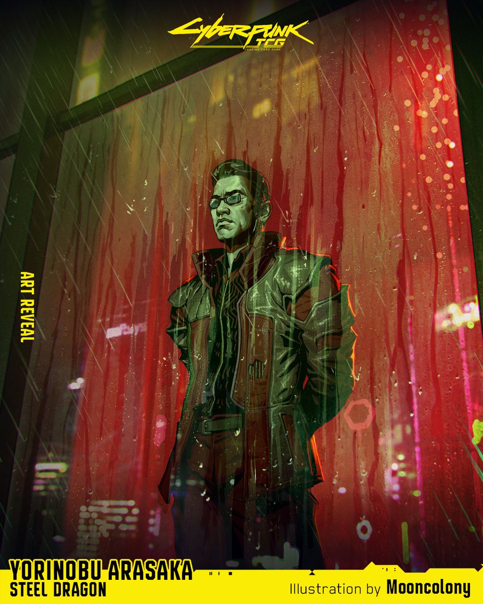 Cyberpunk Trading Card Game tweet media