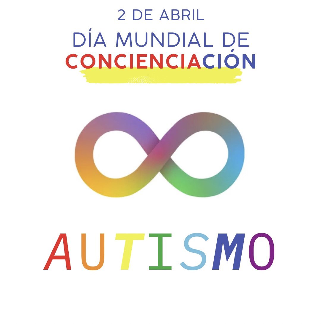 ComputacionOK's tweet photo. 2 DE ABRIL
DÍA MUNDIAL DE CONCIENCIACIÓN
#AUTISMO ♾️ #2deAbril https://t.co/0vm6HVjY7g