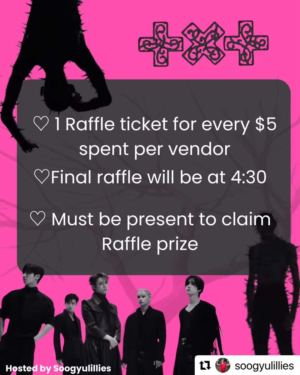 Repost <a href="/soogyulillies/">♡나리♡</a> 
・・・
Join us Saturday, April 18th from 12-5 at @kpopbestie_tx to Celebrate TXTs new Comeback!