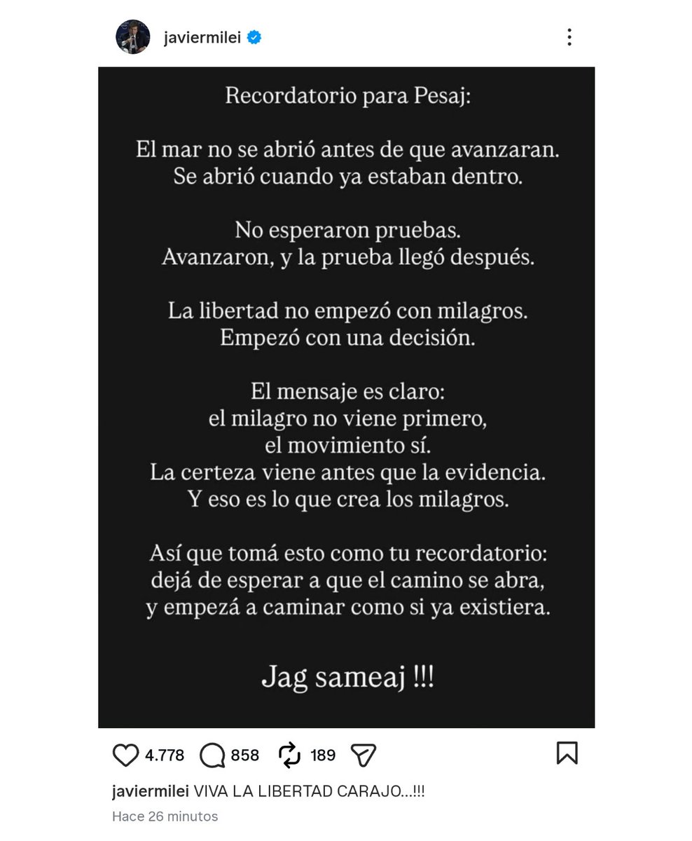 Arrepentidos de Milei tweet media