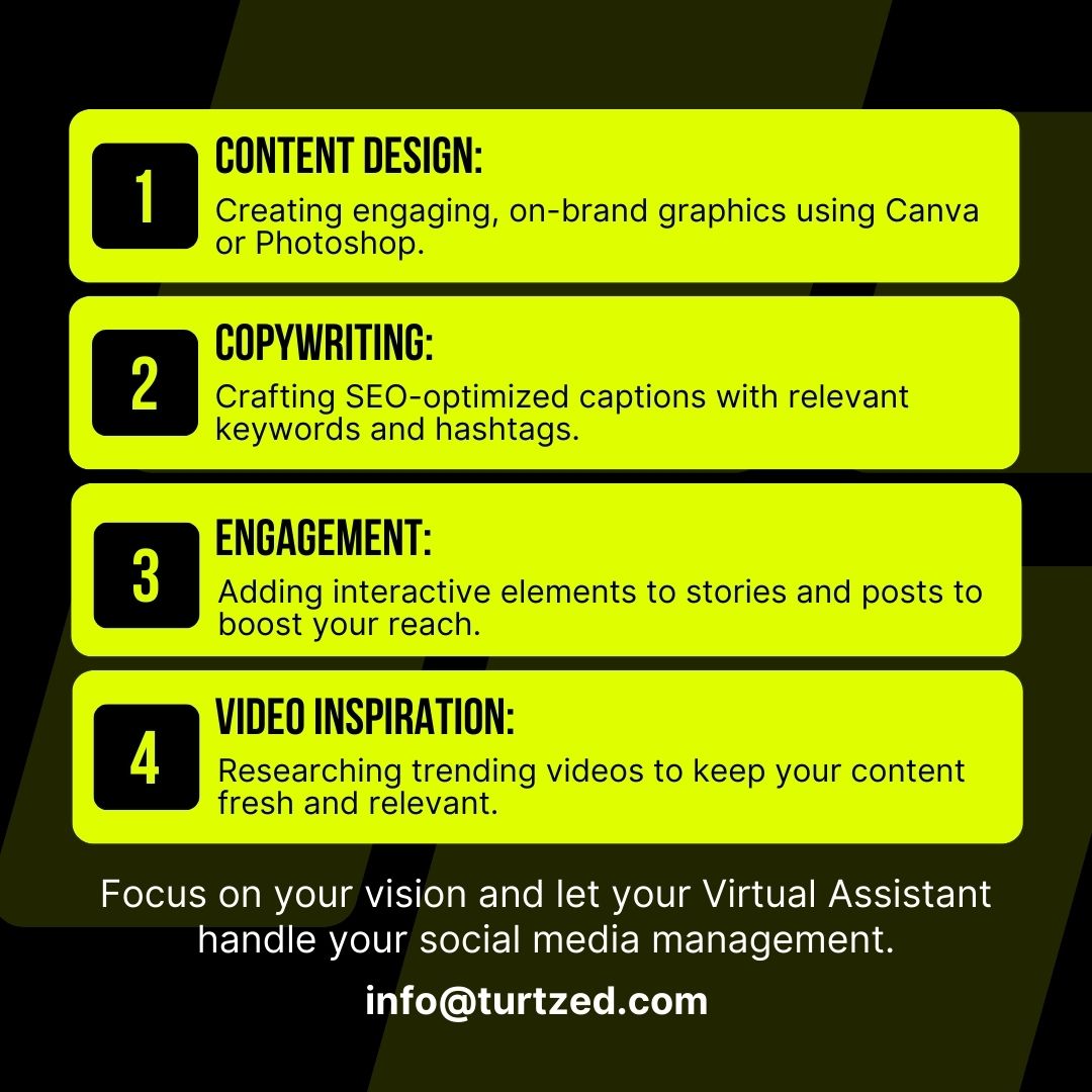 turtzed's tweet photo. Stop wasting hours managing your own socials and start scaling.

Scale your business with a specialized #virtualassistant starting at just $7/hr for a Social Media Manager.

Email us at info@turtzed.com to learn more.

#TURTZED #VirtualAssistantservice #SocialMediaManager https://t.co/mqNQzLf9s6