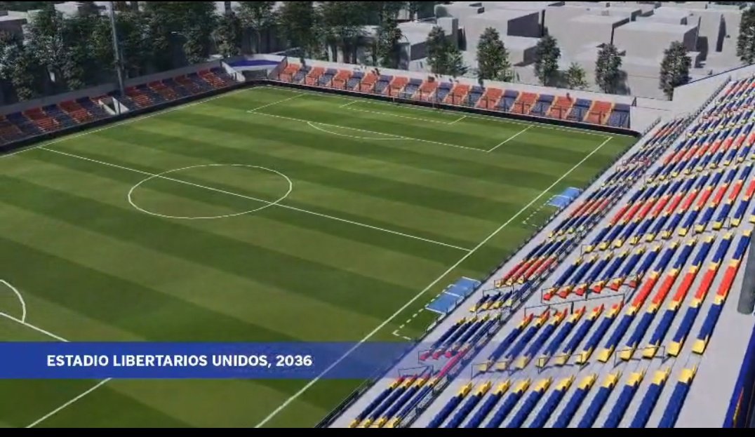 Gestión 2018/2026.
Los primeros 2 años fueron pagar deudas y acomodar al club financieramente. Los otros 6 fueron de crecimiento.
Al 2036 pensamos tener el estadio así. 
Si nos ayudan lo terminamos antes.

#ProyectoColegiales2036