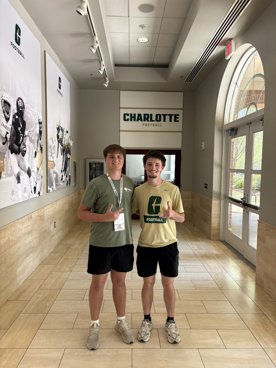 Sam Felvey 28’ longsnapper tweet media