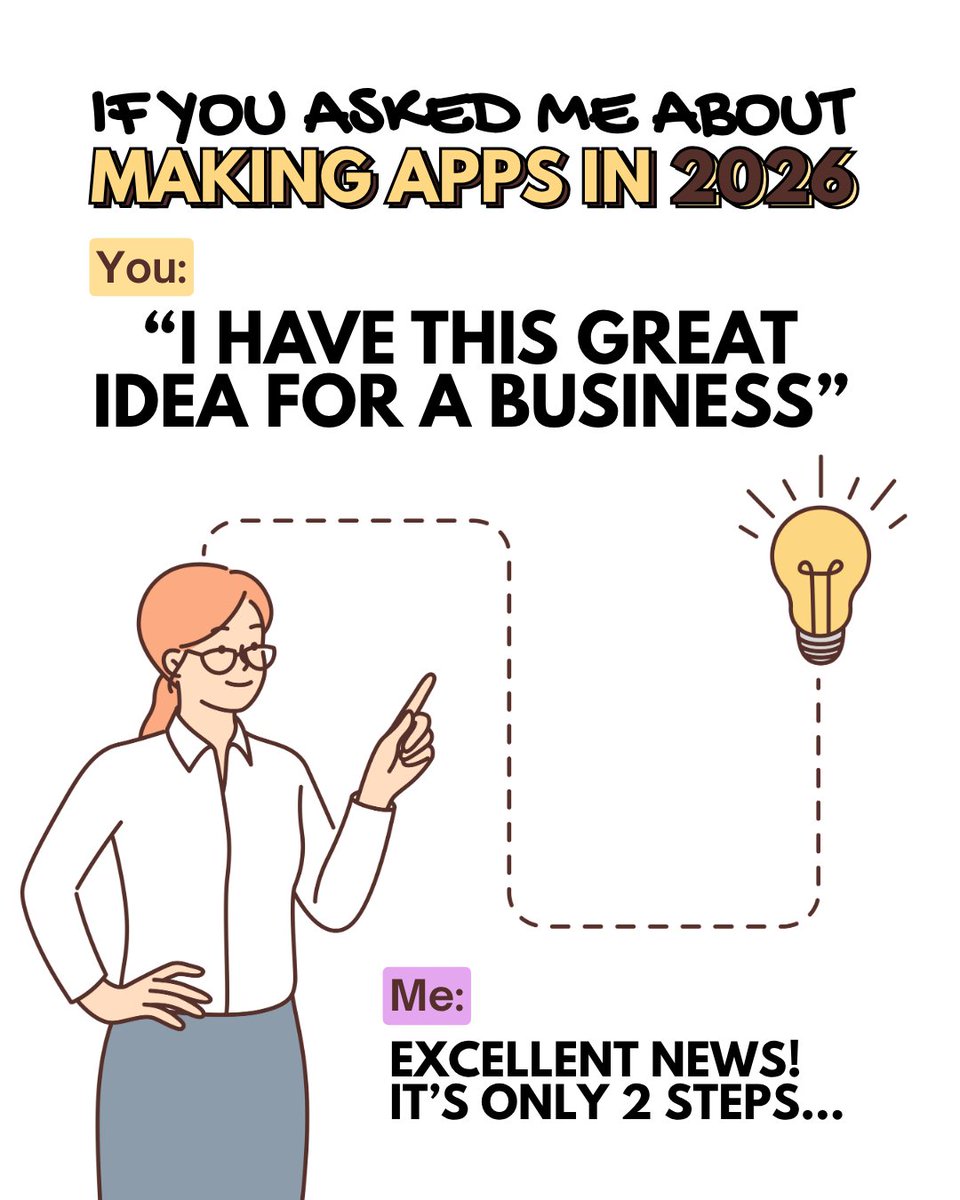 UPM_Agency's tweet photo. Everyone has a “million dollar app idea”…
almost no one builds it

In 2026, the gap isn’t ideas — it’s execution

DM us “BUILD” or check us out at https://t.co/NlgKVMQ6MG

#appbuilder #smallbusinesshelp #makemoneyidea #howtobesuccessful #digitalmarketingservices https://t.co/pWCwe0tMKi