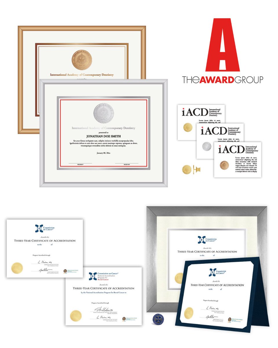 tagawards's tweet photo. Where Certification Meets Recognition, Quality, And Credibility
https://t.co/XLdudiRWTj
Custom Recognition Since 𝟏𝟕𝟖𝟗™
#certification #certificates #customrecognition #customawards #customplaques https://t.co/cKbtQOOZui