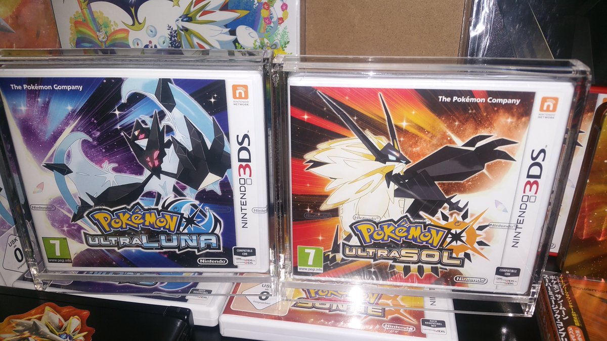 i got some acryl cases for 3DS games for my sealed Pokémon USUM