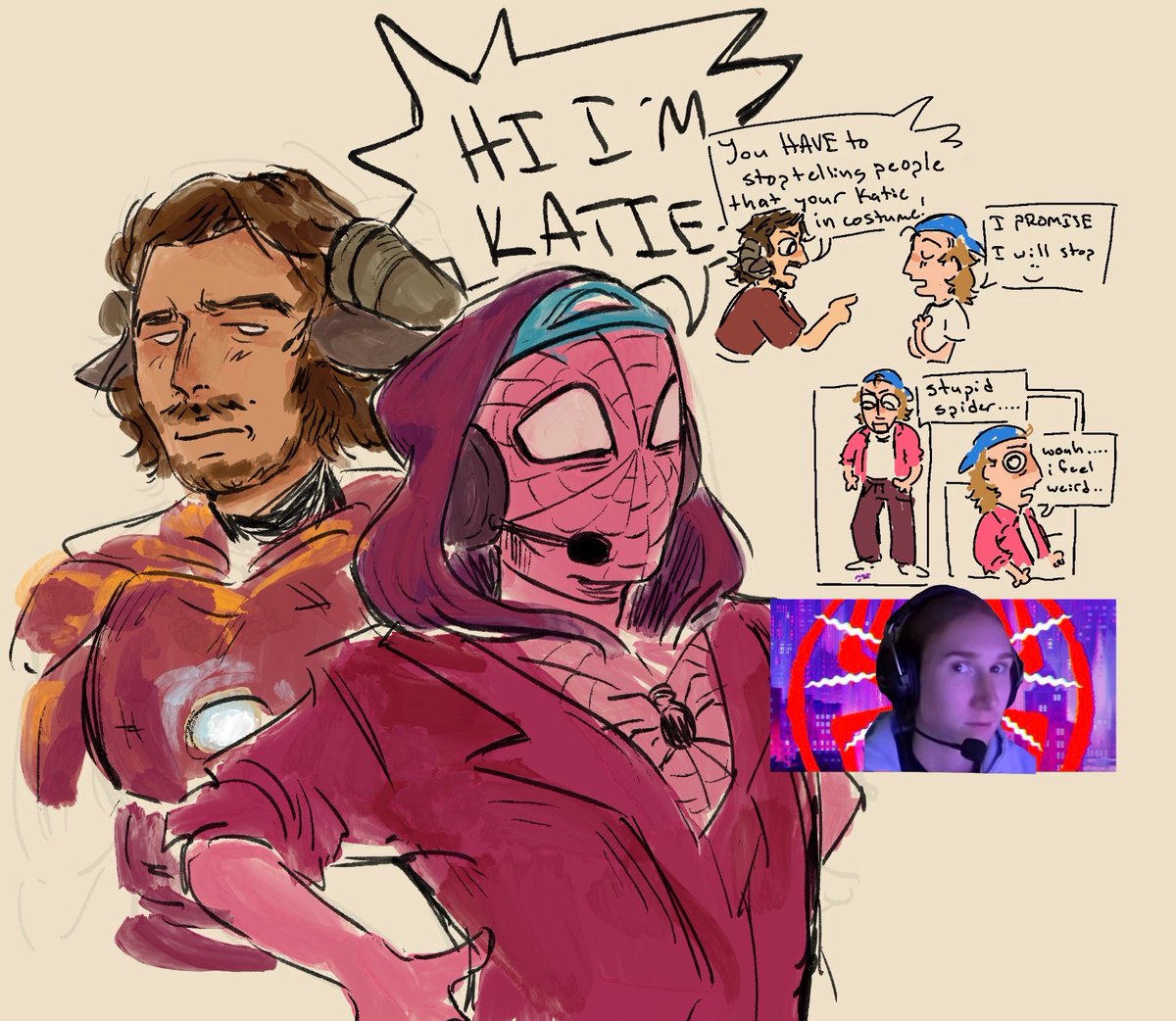 full page 😎😎 #qsmp2 #katiebfanart #jschlattfanart #qsmpfanart