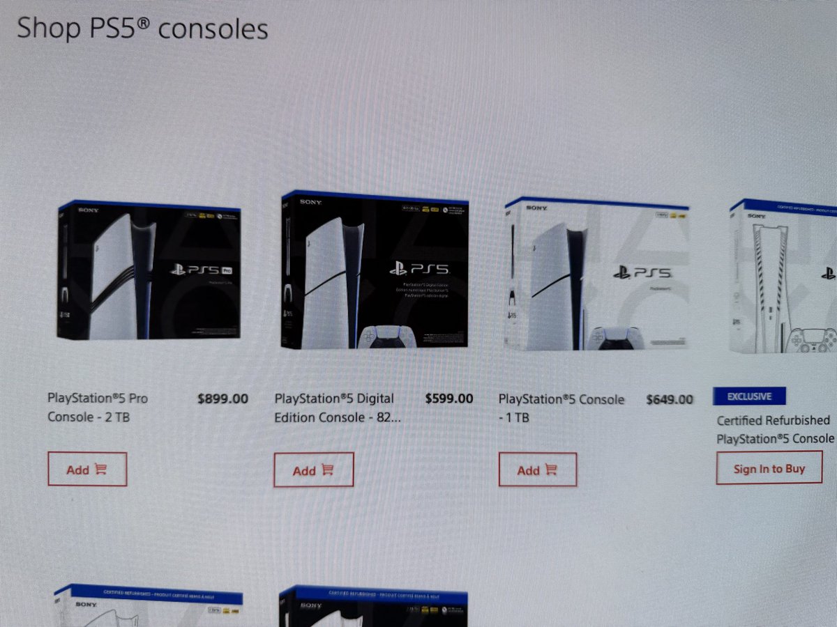 How_2_Tek's tweet photo. I hate the state of consumer tech right now. SMH Sony/PlayStation could EASILY absorb the extra cost but greed gets in the way even after record profits #playstation #sony #gaming #inflation #ramcrisis @PlayStation @Sony #console #consolegaming #ai #tech #technology https://t.co/Eryaf0kWNa