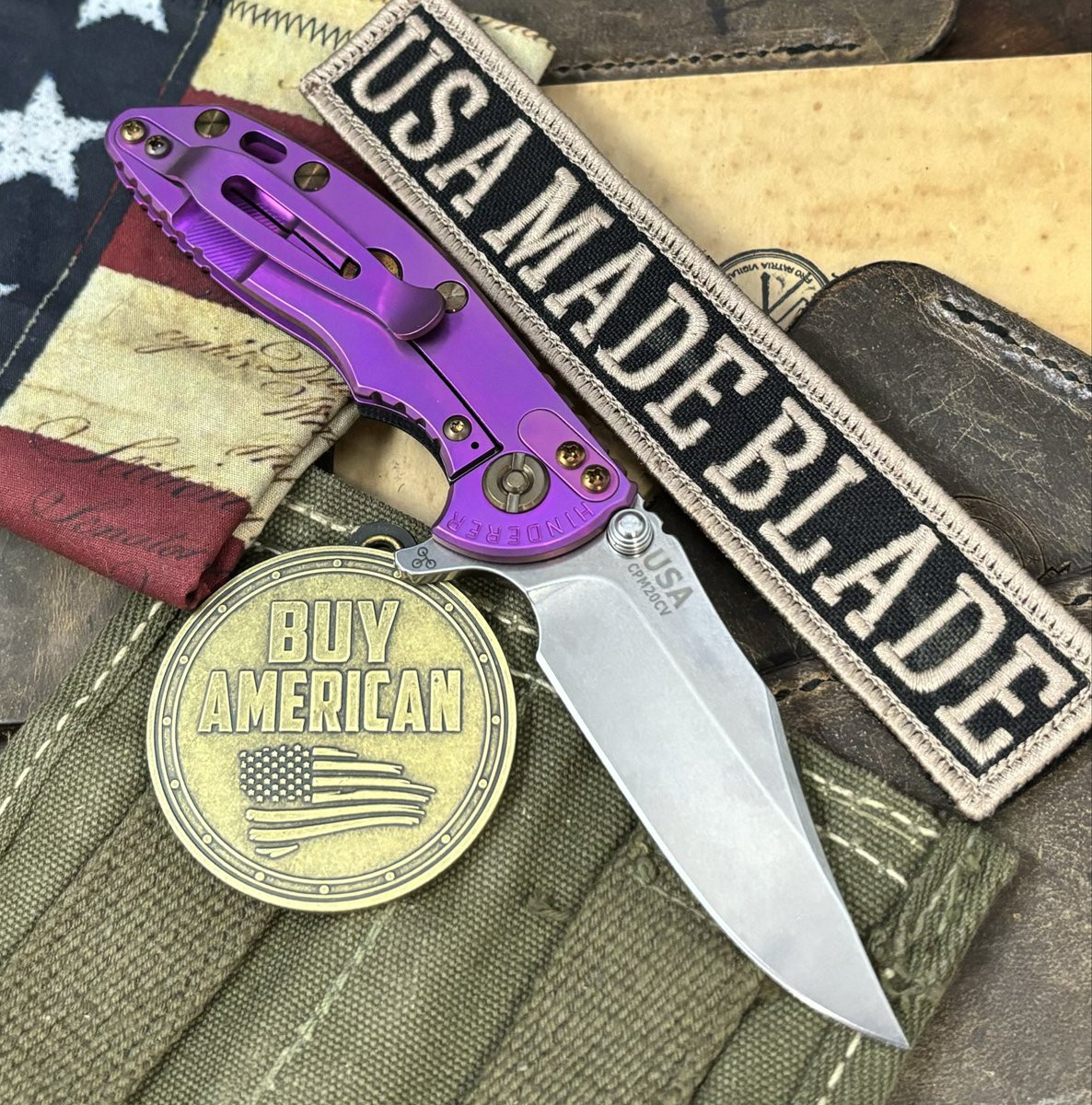 USAMADEBLADE's tweet image. Random Thursday as we bring back the Topo Defiant-7 Talos and a handful of customized Hinderer XM-18 3.0” Bowie’s!  Check these all out and more at USA Made Blade!

usamadeblade.com

@defiant7_ 

#madeintheusa #everydaycarry