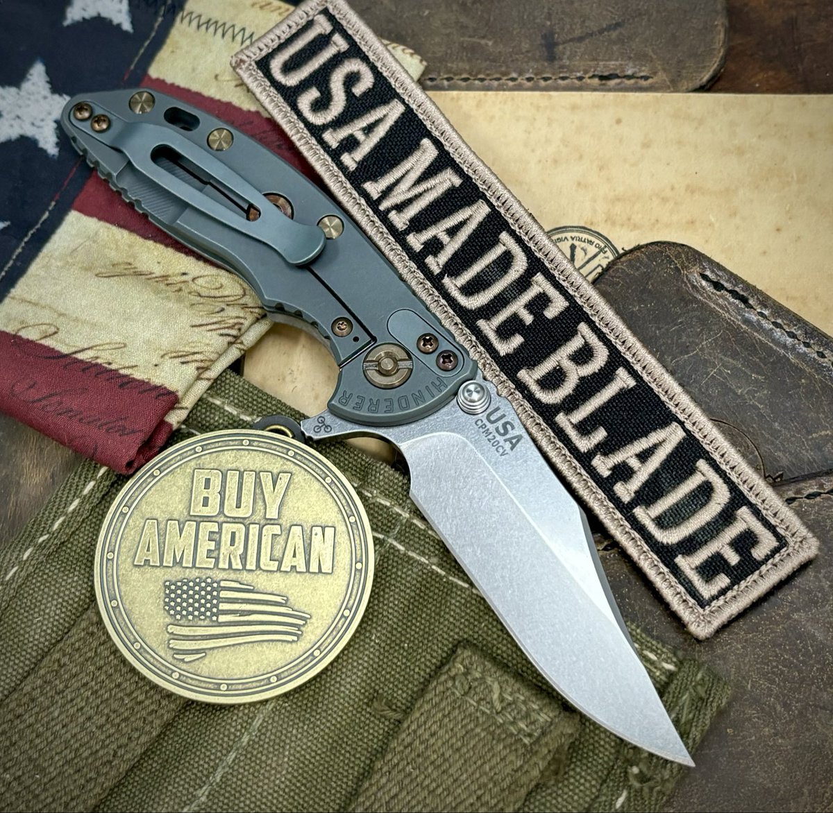 USAMADEBLADE's tweet image. Random Thursday as we bring back the Topo Defiant-7 Talos and a handful of customized Hinderer XM-18 3.0” Bowie’s!  Check these all out and more at USA Made Blade!

usamadeblade.com

@defiant7_ 

#madeintheusa #everydaycarry