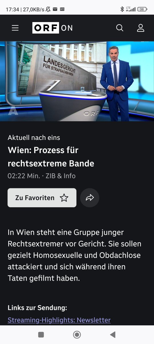 Wie kaputt dieser <a href="/ORF/">ORF</a> doch ist. Richtig abstoßend! Man sollte diesen linken ORF sofort zusperren.