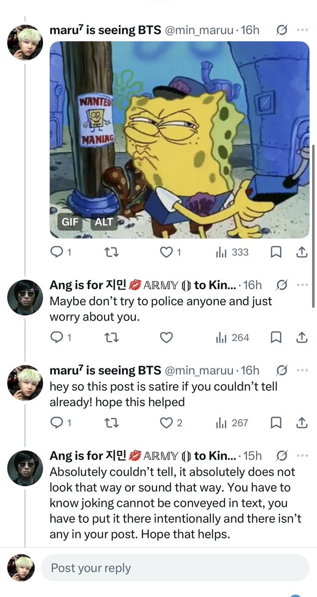 maru⁷ is seeing BTS tweet media