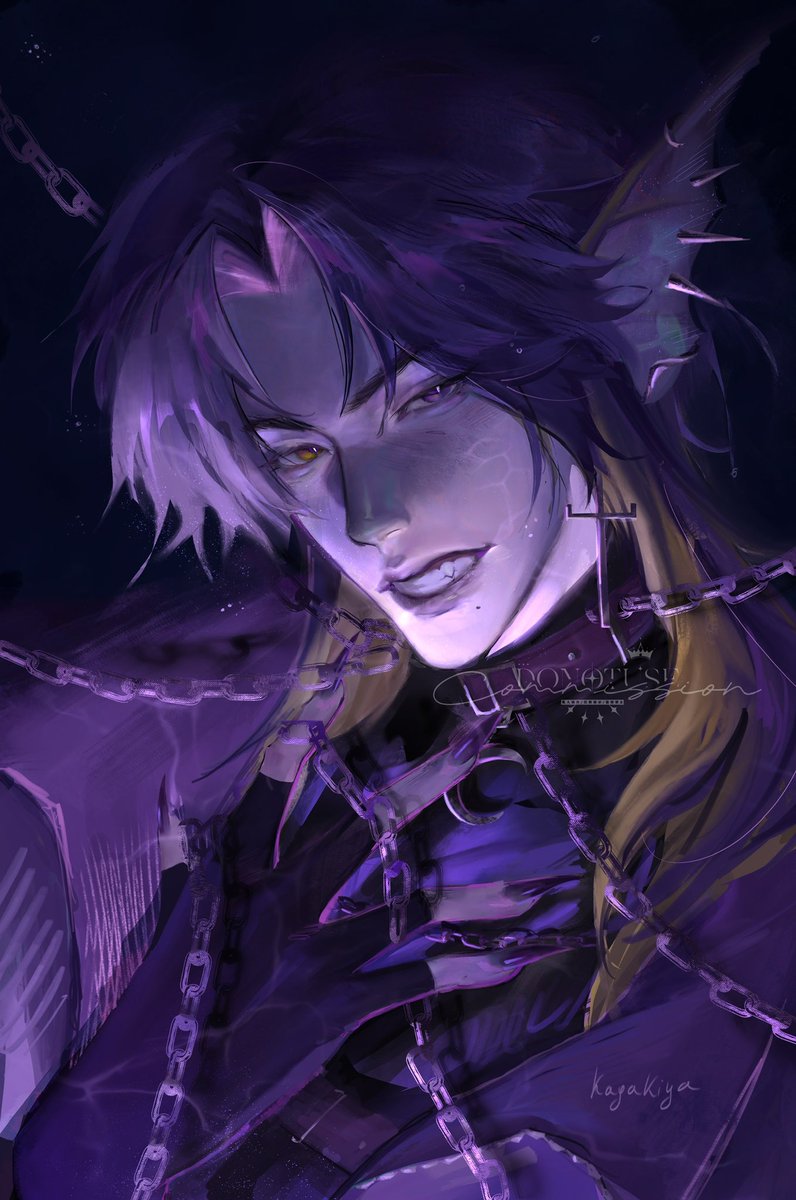 Commission for <a href="/zerfer149609/">zefric</a> 🤲 #COMMISSSION #commission #oc #art #procreate #commissionoc