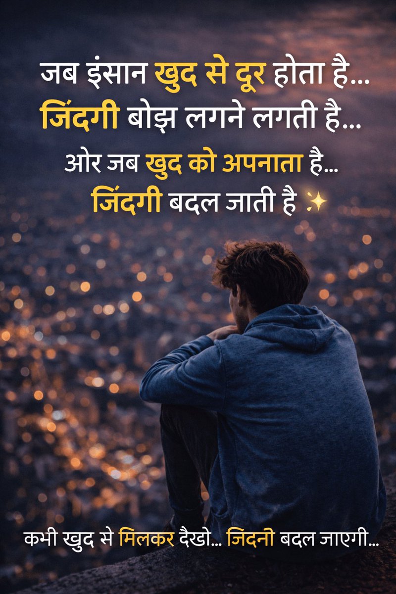 PKChaudhar42362's tweet image. Jab insaan khud se door ho jata hai…
zindagi bojh ban jaati hai ❤️

Aur jab khud se milta hai…
sab kuch badal jaata hai 💛

👉 Read this:
dilkiankahibaatein.blogspot.com/2026/04/khud-s…

💬 “I found myself…” if you relate

#Life #Emotional #SelfLove #Motivation