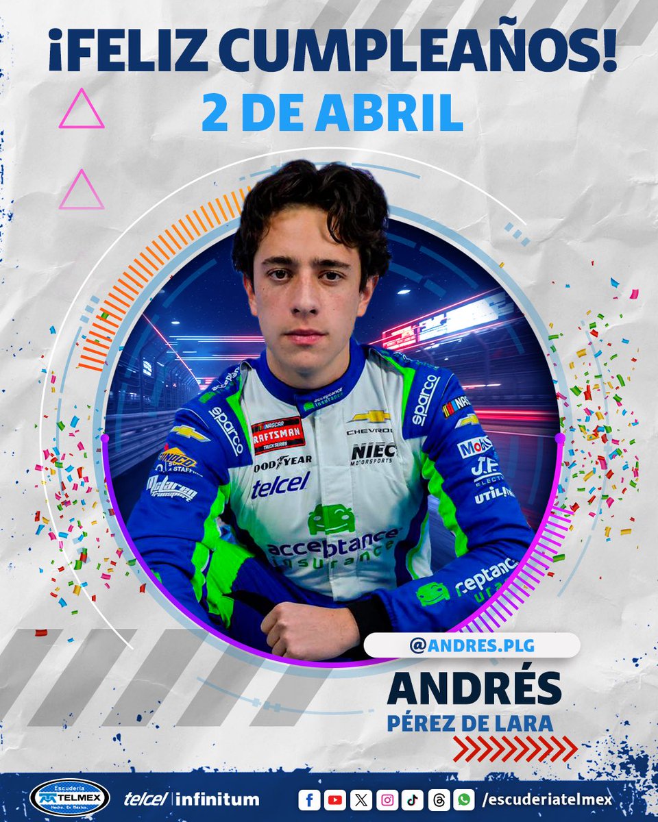 Escudería Telmex tweet media
