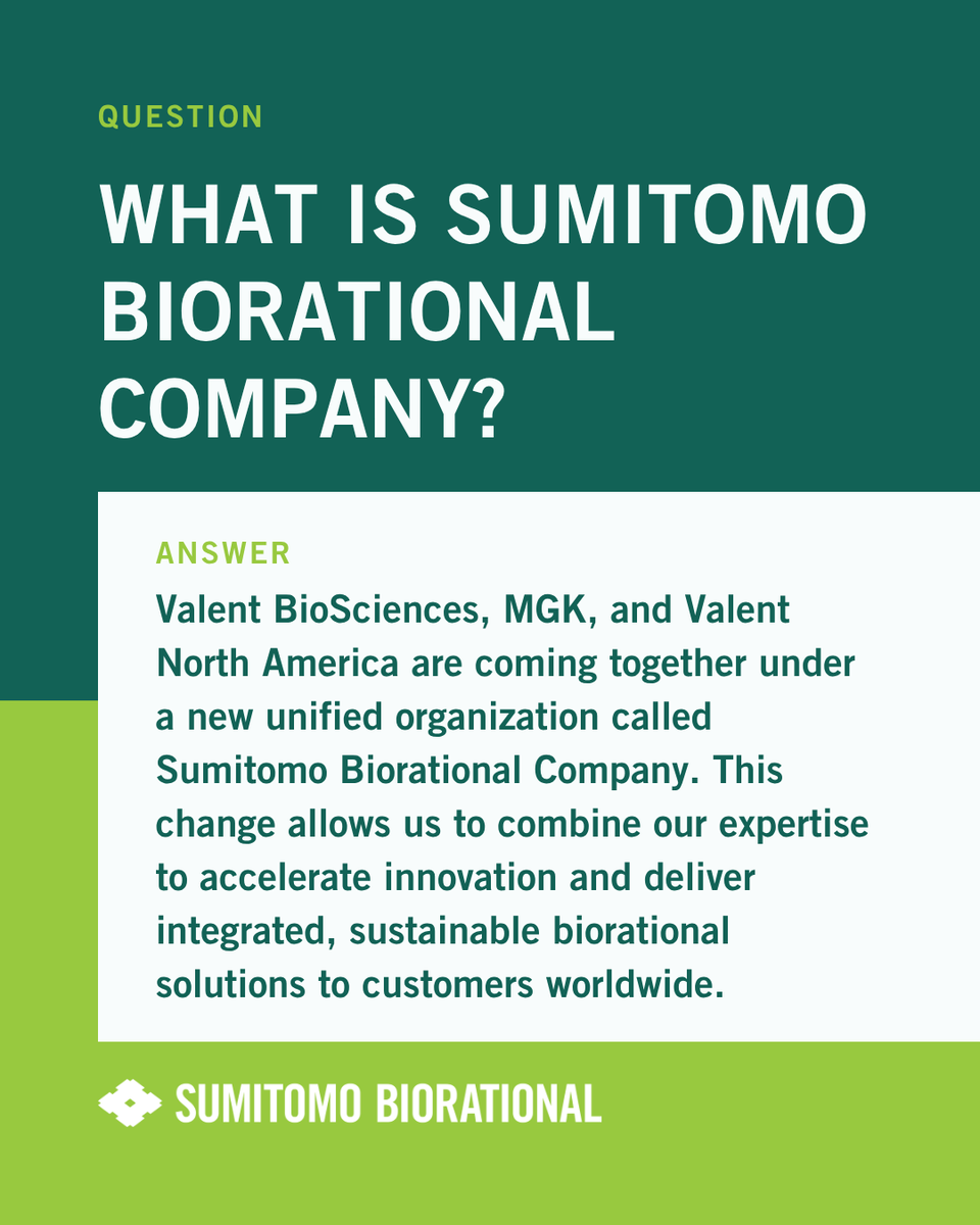 Sumitomo Biorational Company tweet media